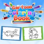 Cartoon Coloring Book Game