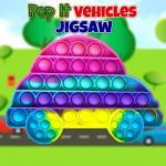 Pop It Vehicles Jigsaw