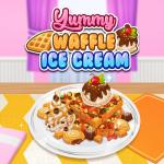 Yummy Waffle Ice Cream 